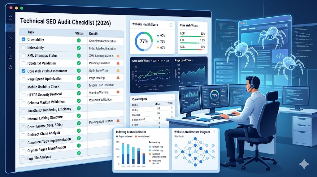Technical SEO Audit Checklist (2026)